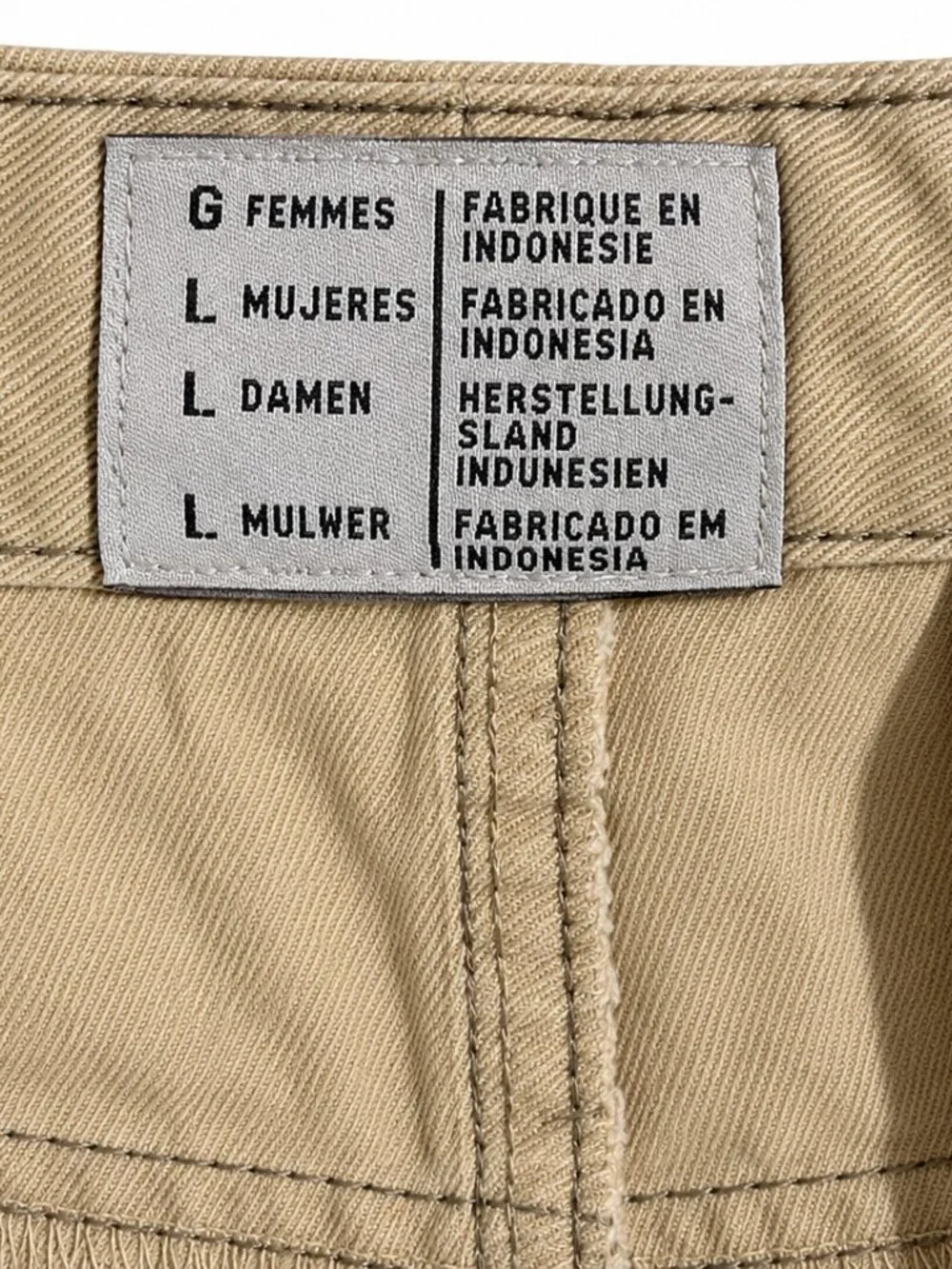 Columbia Khaki Cargo Hiking Utility Pants Women's Large Cotton